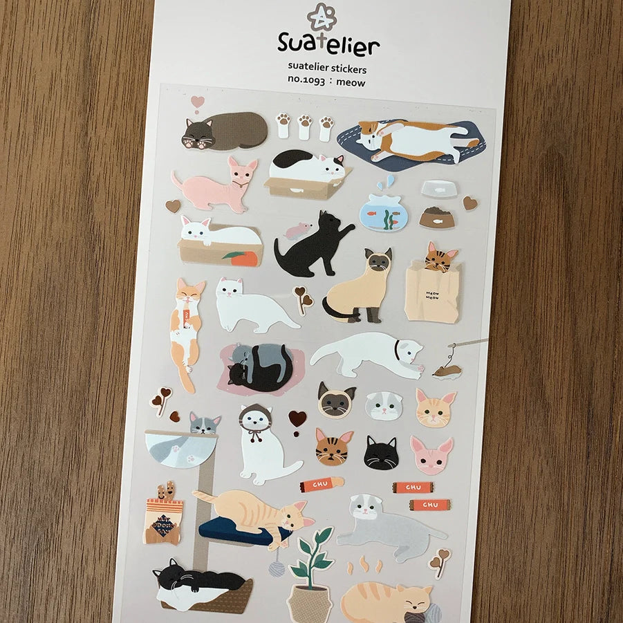 Stickers - Daily déco - Meow - 1093