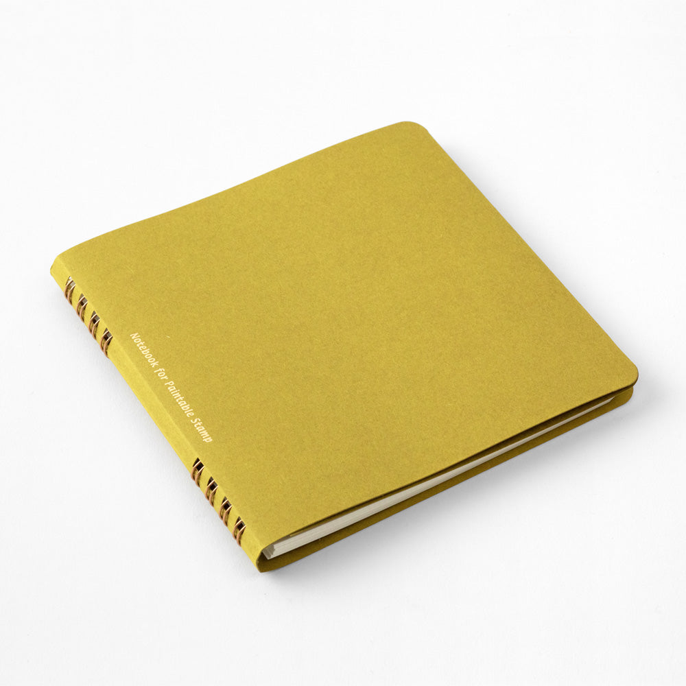 Notebook for Paintable Stamp - Jaune moutarde