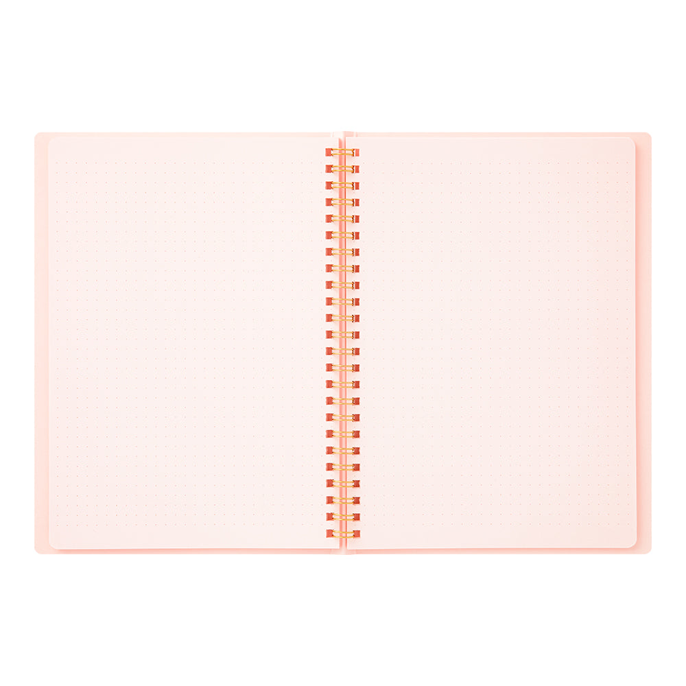 Notebook Dot Spirale -  Rose