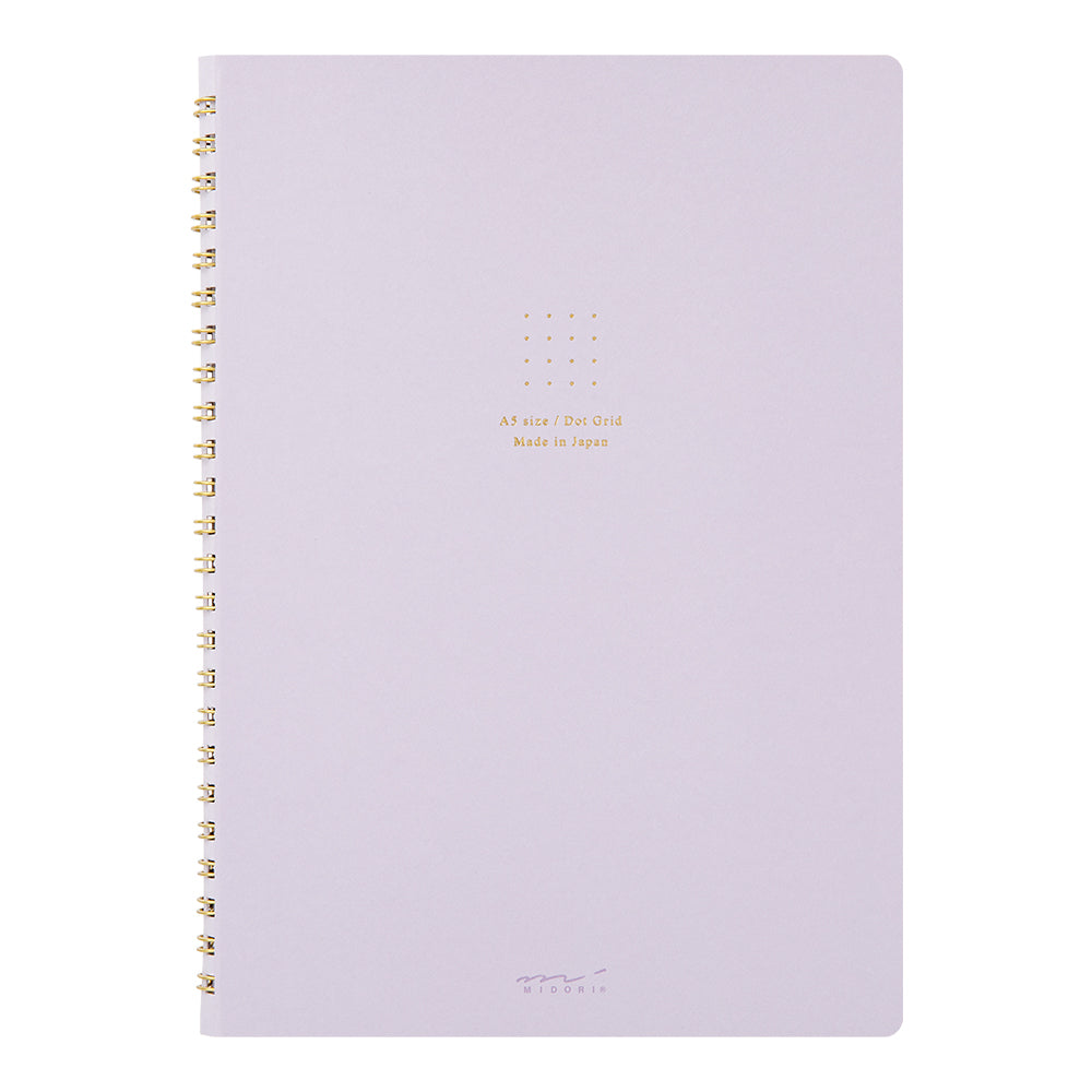 Notebook Dot Spirale -  Violet
