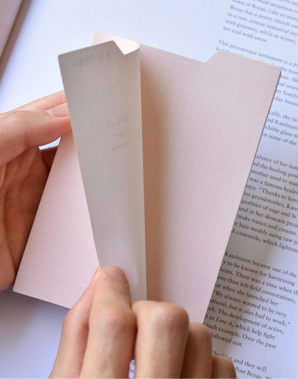 Sticky Index Pad - Grid Lavande