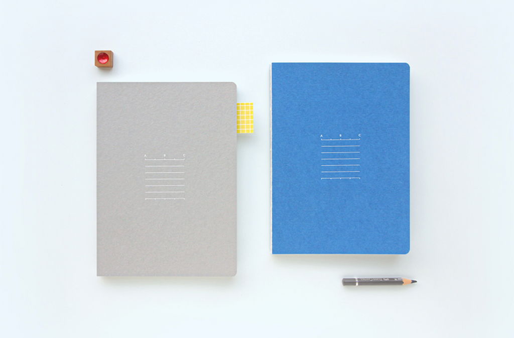 Carnet de note - Edit notebook - Line - Bleu
