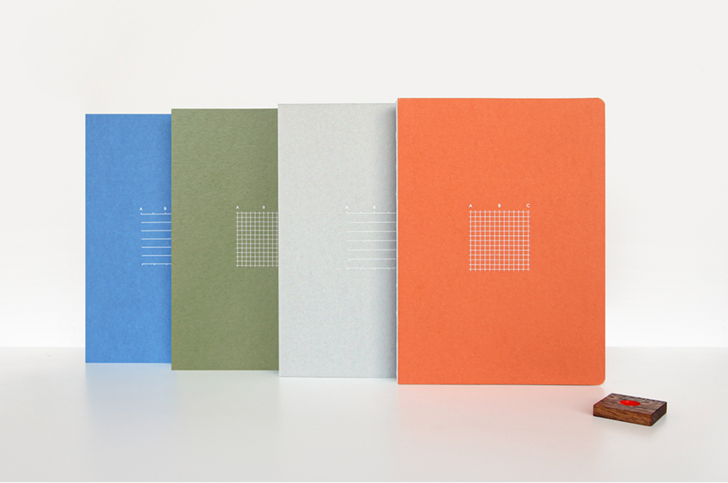 Carnet de note - Edit notebook - Line - Bleu
