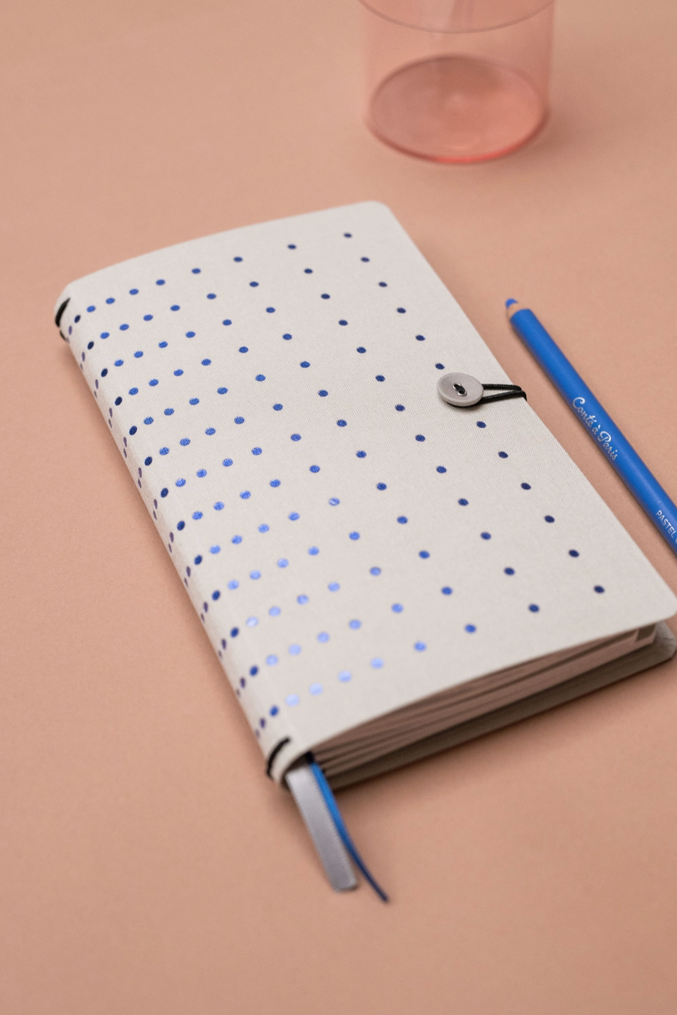 Carnet en Lin 3en1 - Forever Blue