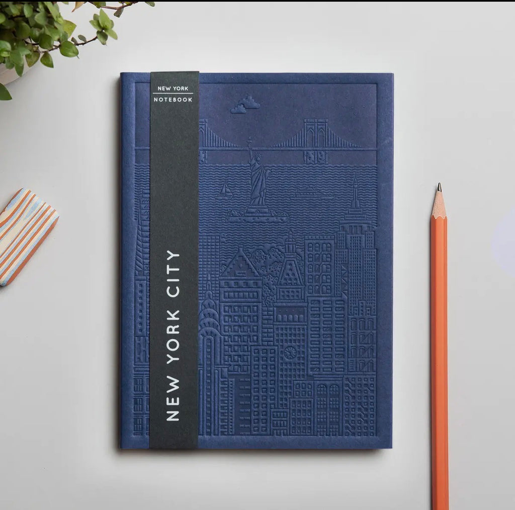 NEW YORK notebook - B6 - Bleu marine