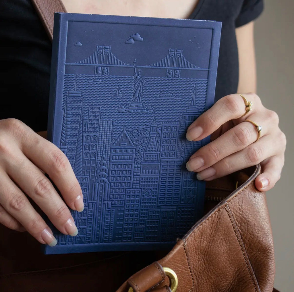 NEW YORK notebook - B6 - Bleu marine
