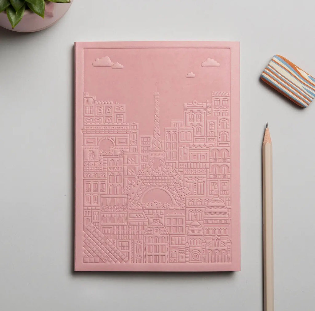 PARIS notebook - B6 - Rose
