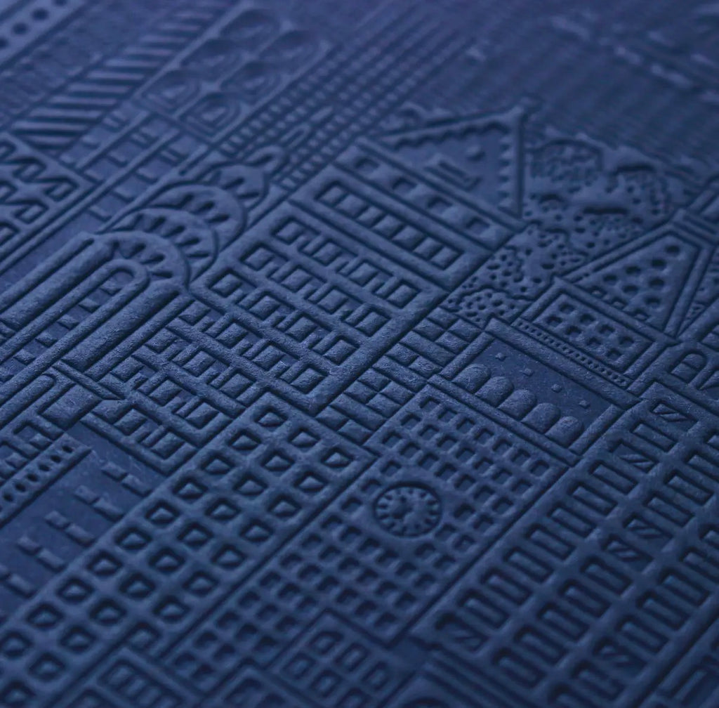 NEW YORK notebook - B6 - Bleu marine