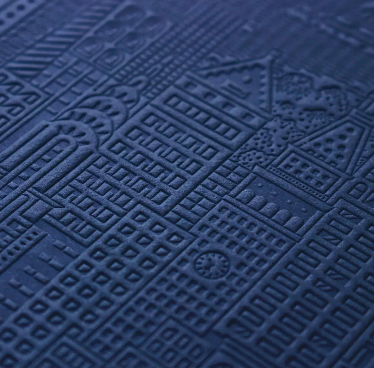 NEW YORK notebook - B6 - Bleu marine