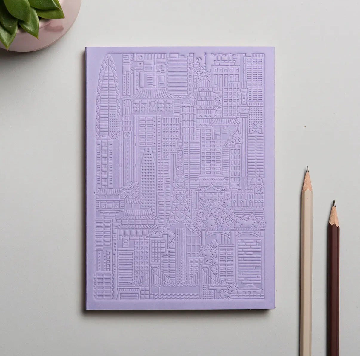 The TOKYO notebook - B6 - Lavande