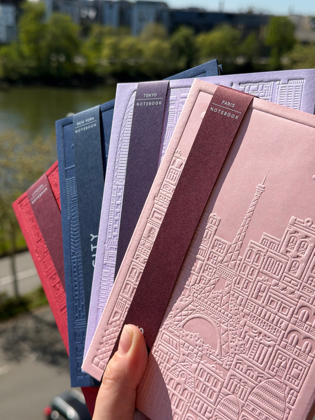 PARIS notebook - B6 - Rose