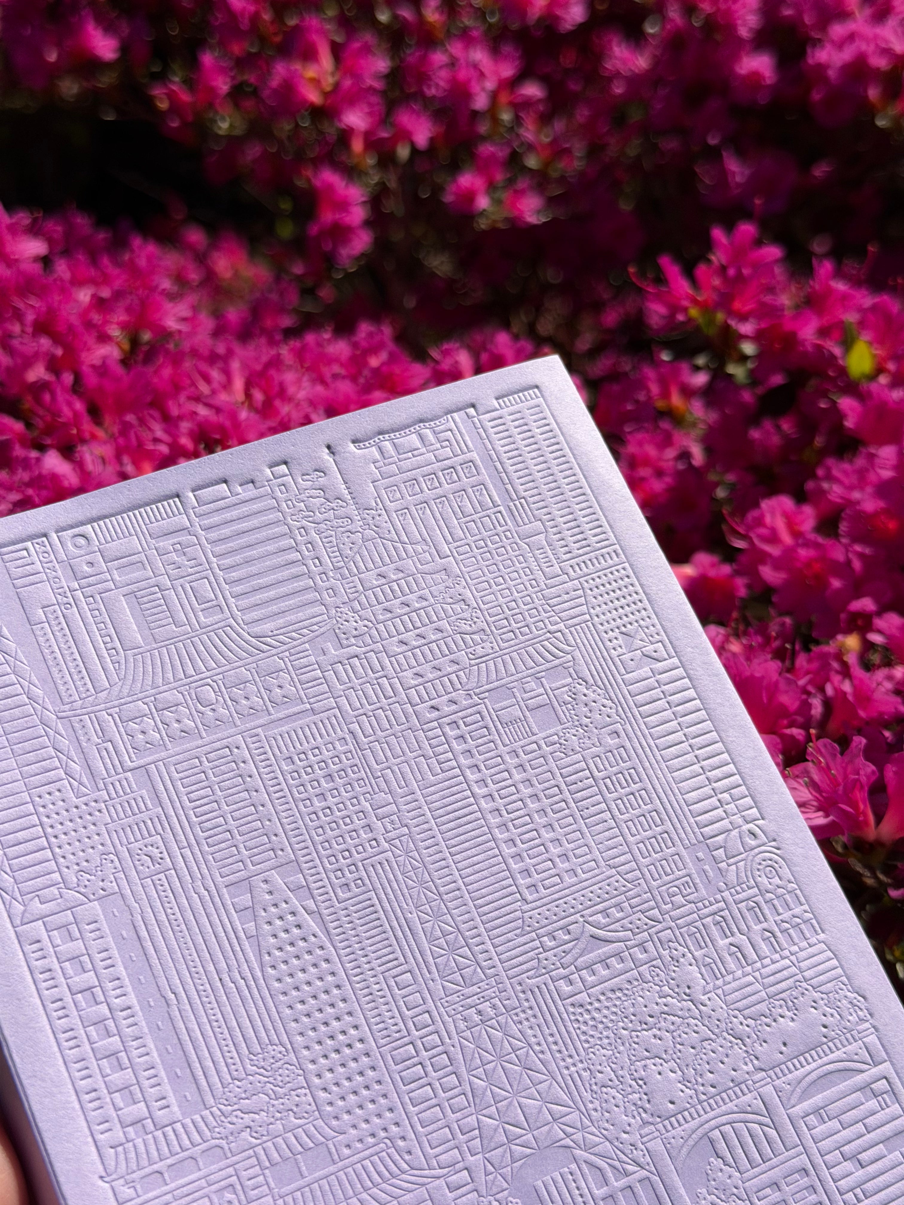 The TOKYO notebook - B6 - Lavande