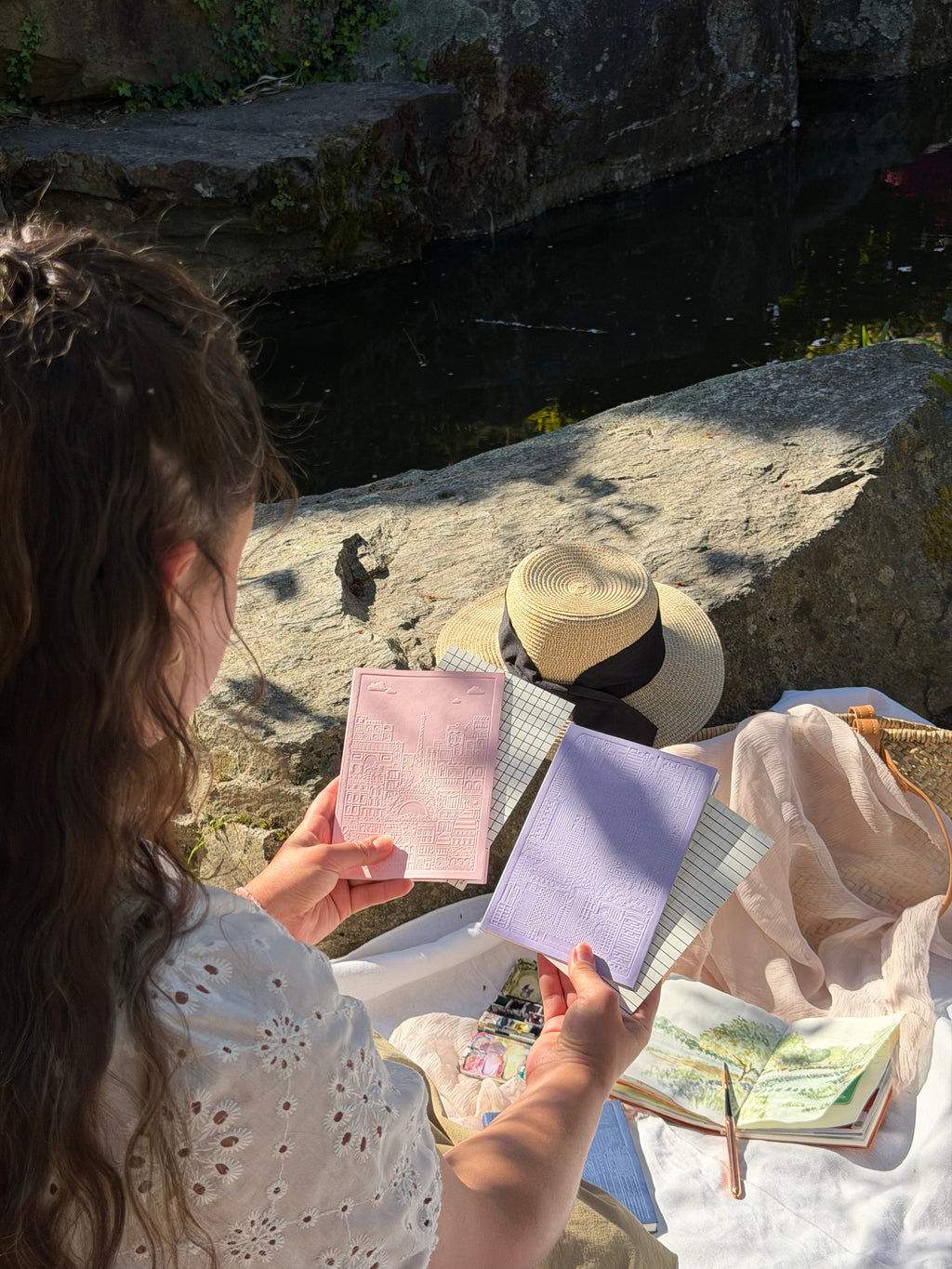 PARIS notebook - B6 - Rose