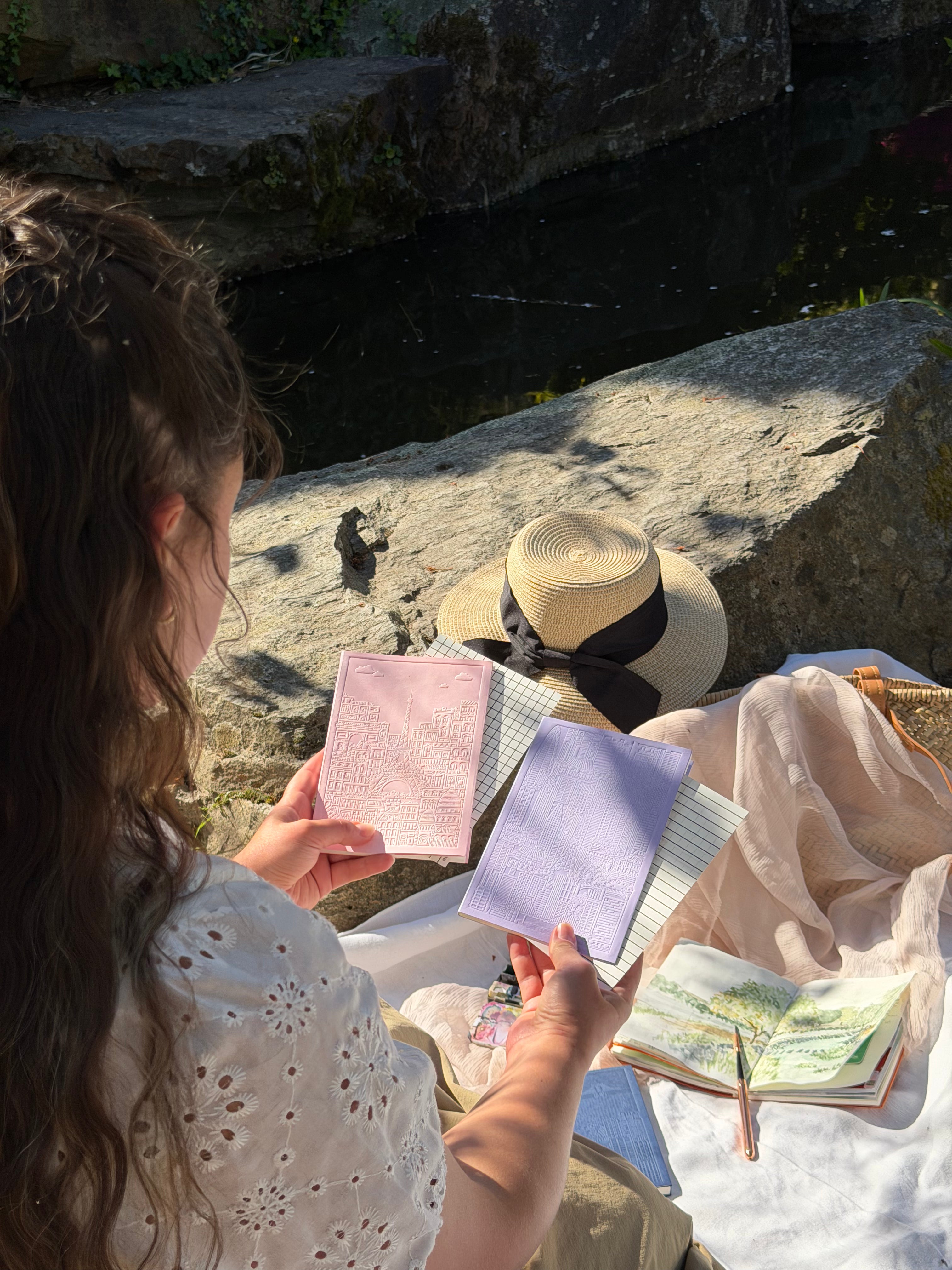 The TOKYO notebook - B6 - Lavande