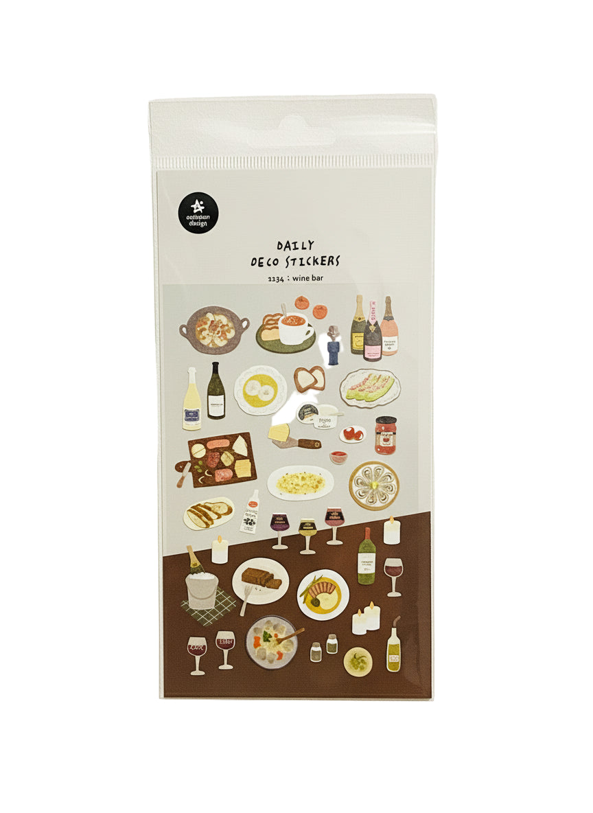Stickers - Daily déco - Wine bar - 1134