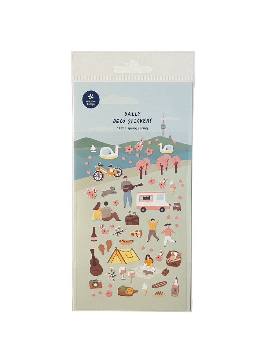 Stickers - Daily déco - Spring Spring - 1112