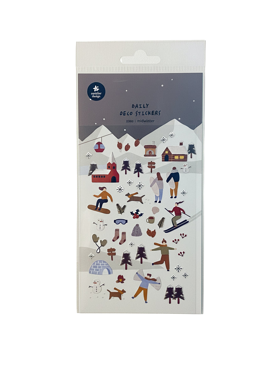 Stickers - Daily déco - MidWinter - 1102