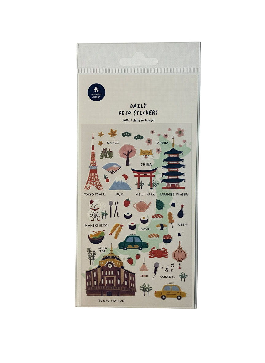 Stickers - Daily déco - Daily in Tokyo - 1082