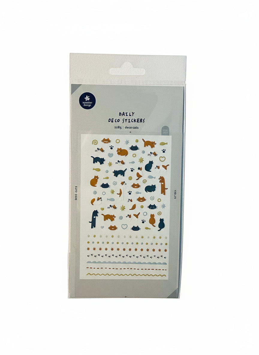 Stickers - Daily déco - Deco cats - 1185