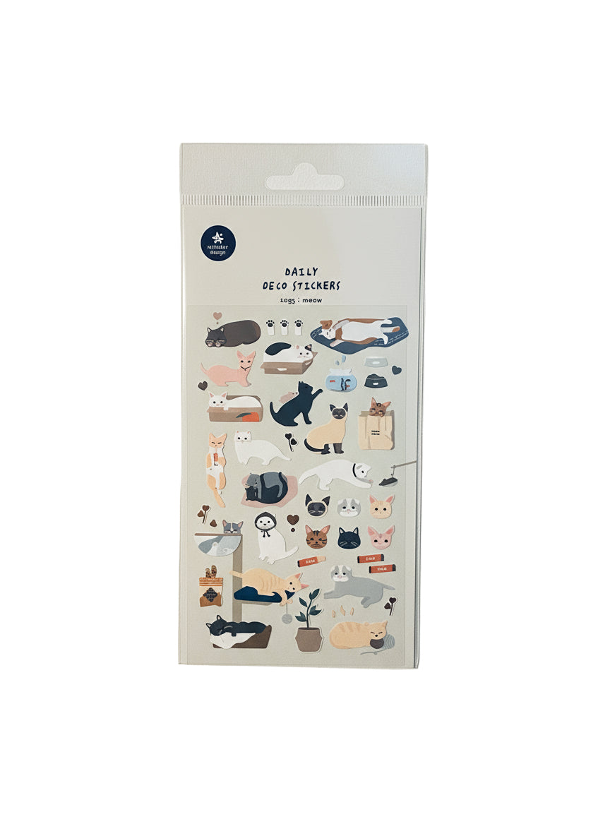 Stickers - Daily déco - Meow - 1093