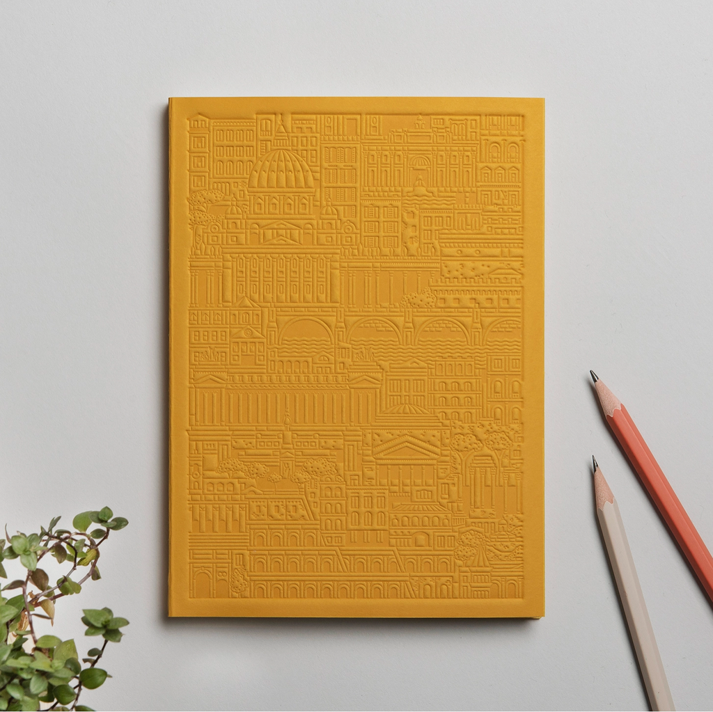 The ROMA notebook - B6 - Jaune