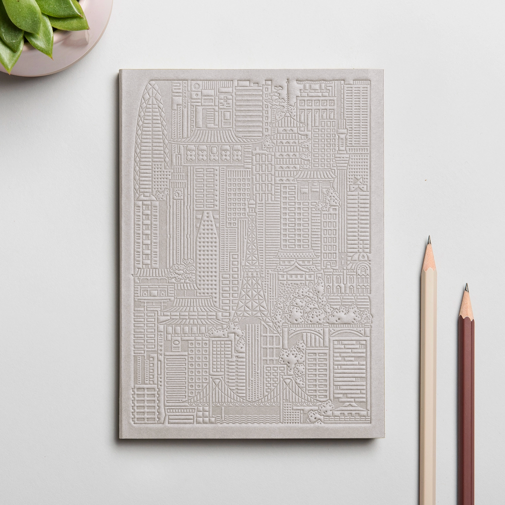 The TOKYO notebook - B6 - Gris