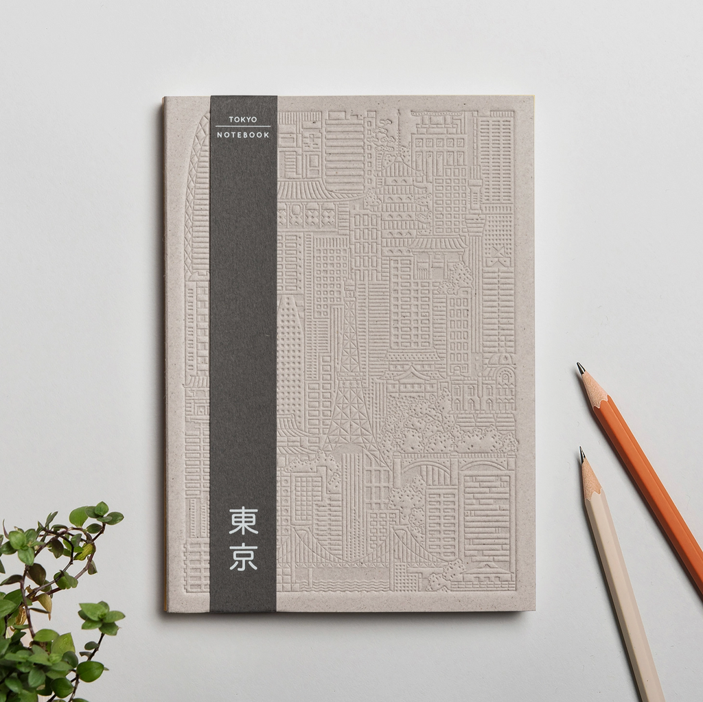 The TOKYO notebook - B6 - Gris