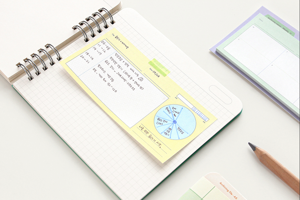 Note autocollante planner - Archiving sticky memo