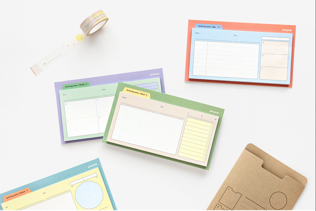 Note autocollante planner - Archiving sticky memo