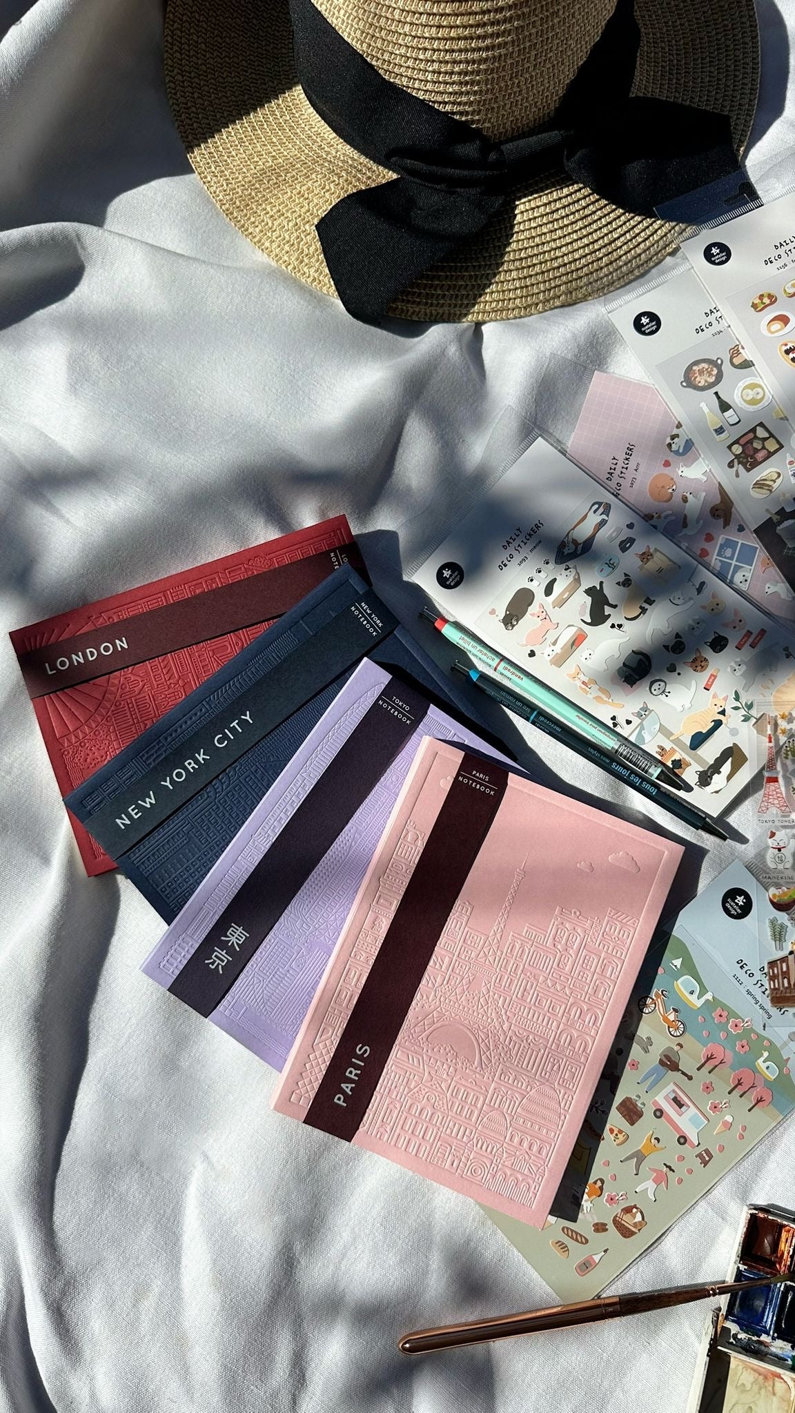 PARIS notebook - B6 - Rose
