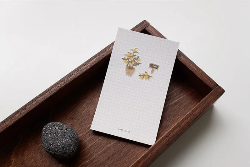 Stickers - Daily déco - Flower café - 1142