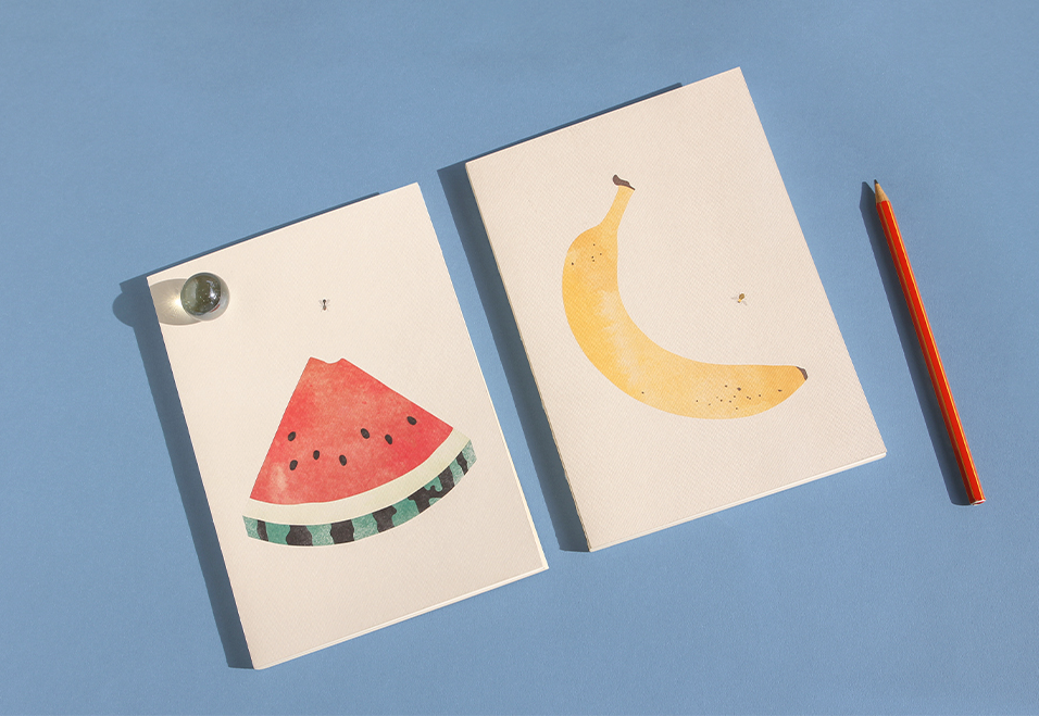 Carnet de note - Season notebook - Pastèque