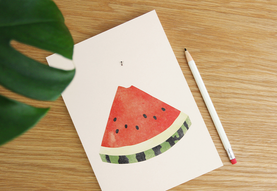 Carnet de note - Season notebook - Pastèque